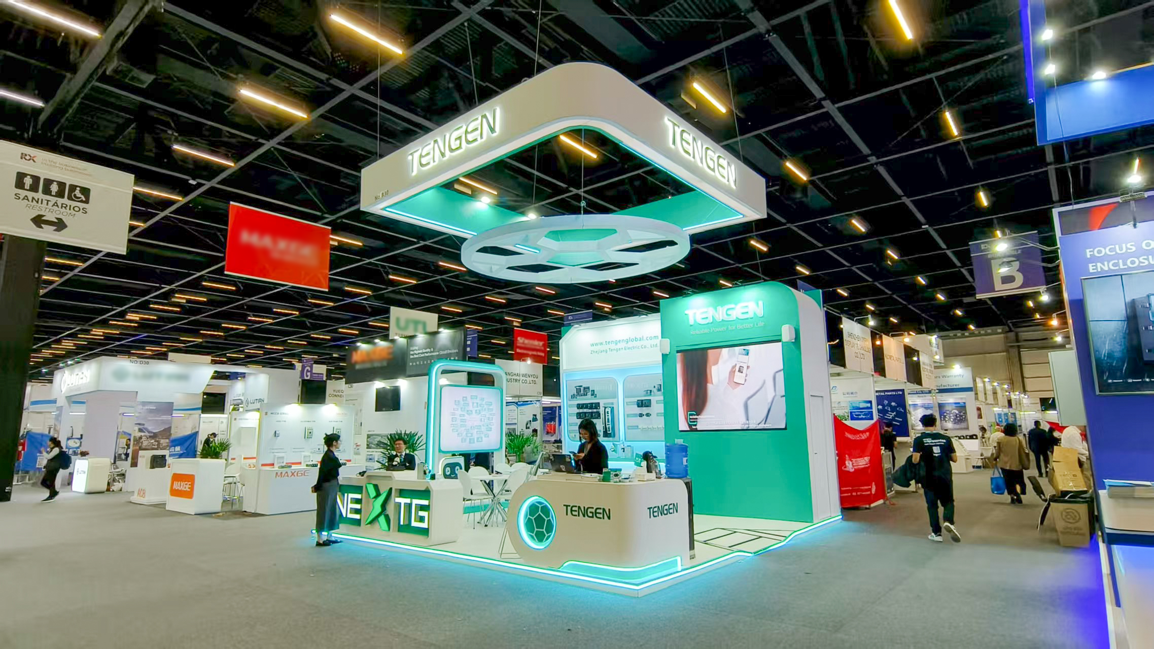 闪耀拉美丨Z6尊龙凯时亮相FIEE巴西国际电力展